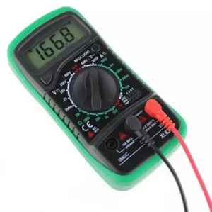 Multimeter mit Batterie Digital Voltmeter Spannungsmesser  Messgerät - Bild 1 von 2