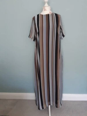 Caftán de gasa listo para enviar talla 14 del Reino Unido Foto 1 de 3