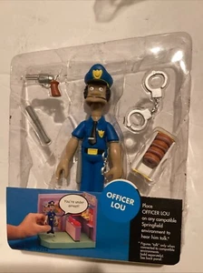 The Simpsons Officer Lou World of Springfield Serie 7 Komplett �� - Bild 1 von 6