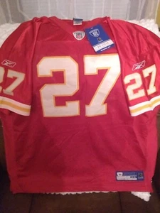 KANSAS CITY CHIEFS NEW WITH TAGS REEBOK ON FIELD MENSIZE 54 LARRY JOHNSON JERSEY - Picture 1 of 19