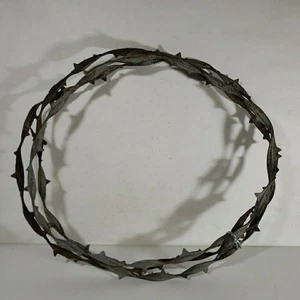 Allis Stacheldraht Texas rostig Cowboy Western Dekor Handwerk Metall 9 Fuß Rolle - Bild 1 von 4
