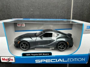 Toyota Supra GR Silver 2022 Maisto 1/24 - Foto 1 di 1
