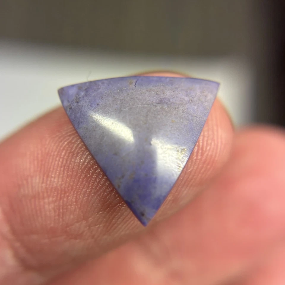 Purple Turkish Jade Cabochon Lavender Jadeite Lapidary Mineral Cab Gemstone 1.7 - Image 1 of 4