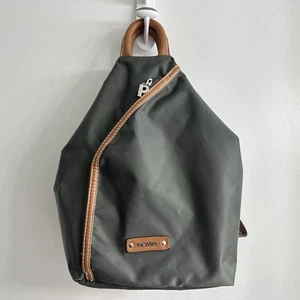 Mochila Convertible PICARD Sonja City 2062 Nylon Cuero Gris Marrón - Imagen 1 de 11