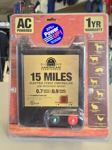 Am. Farm Works 15 Mile AC Electric Fence Controller Low-Impedance New In Box - Picture 1 of 4