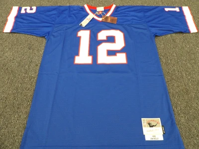 JERSEY MITCHELL & NESS NFL BUFFALO BILLS JIM KELLY AZUL 1990 LEGADO TALLA 48 XLT Foto 1 de 4