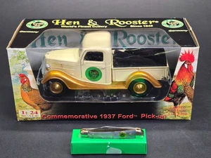Hen & Rooster Commemorative 1937 Ford Pick-Up, Diecast 1:24, SE, LTD 1/5000, NIB - Picture 1 of 18