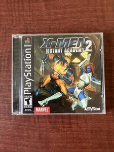 X-Men Mutant Academy 2, Playstation 2001 - Completo con Tarjeta de Registro - Imagen 1 de 12