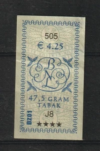 Netherlands Revenue stamp Accijns Banderol Cigarrettes Tobacco Fiscal Tabak 17 - Picture 1 of 1