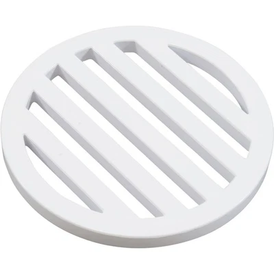 3" Round Deck Drain Cover, White : 25533-300-010 - Image 1 of 4