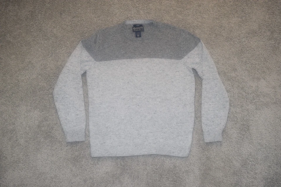 Suéter American Rag Para Hombre Cuello Redondo Gris Talla Grande Foto 1 de 4