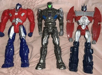 Lote 3 figuras de acción Hasbro Transformers Lockdown 2014, Optimus Prime 12 pulgadas Foto 1 de 4