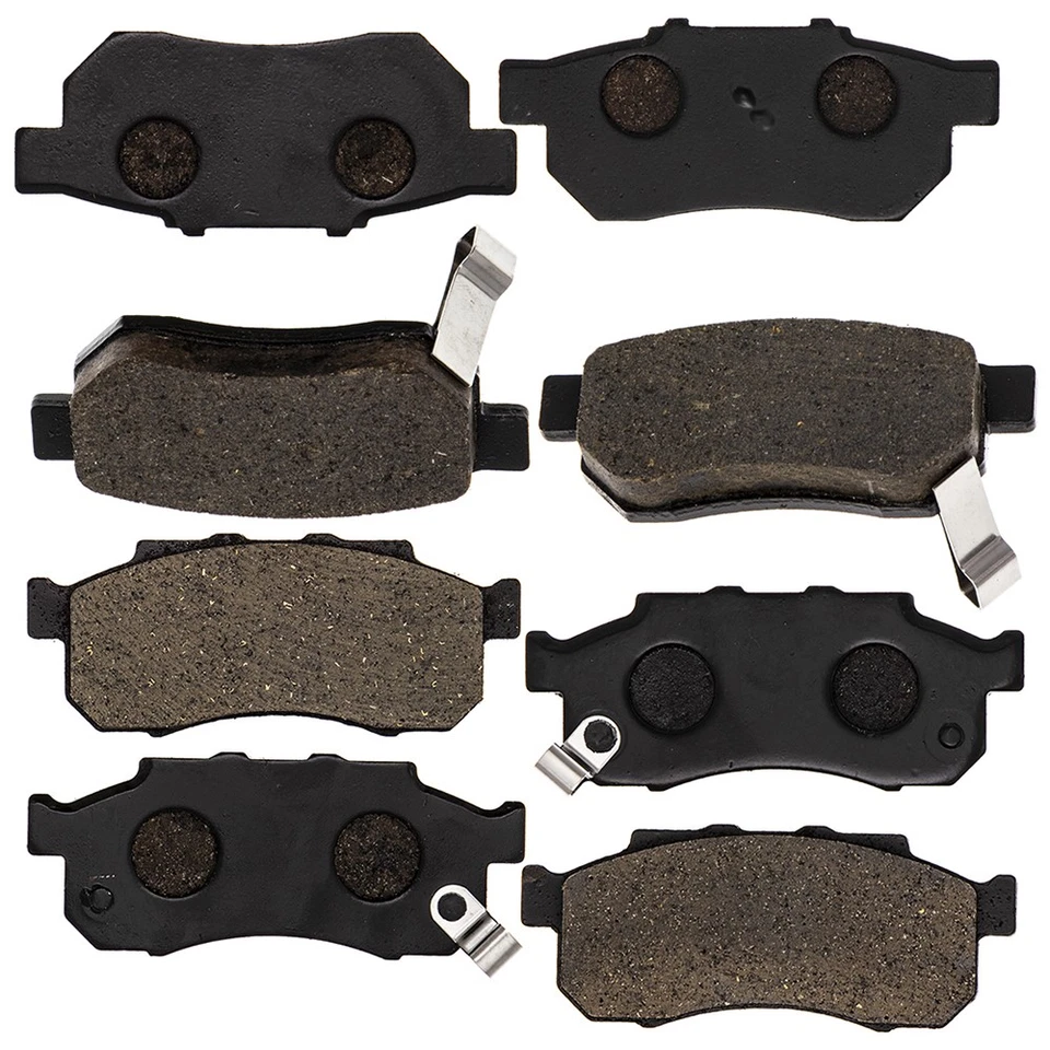 NICHE Brake Pad Kit for Honda Big Red 700 06451-HL1-A01 Front Rear Organic - Image 1 of 4