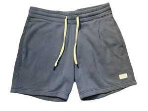 Hollister Fleece Lined Drawstring Shorts Size Small Blue - Picture 1 of 7