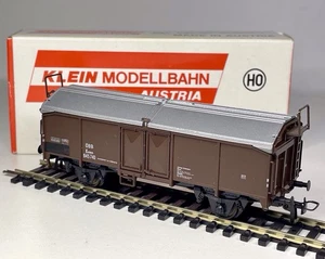 Klein Modellbahn HO Gauge 3275 Austrian OBB Sawdust Transporting Wagon in Brown - Picture 1 of 15