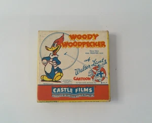 Vintage Woody Woodpecker 8mm Headline Edition Cartoon Castle Filme Solid Ivory - Bild 1 von 4