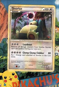 Pokémon TCG Snorlax Ruf der Legenden 33/95 Regular Non Holo RARE Played - Bild 1 von 2