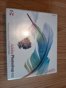 Adobe Photoshop CS2 Windows 1 CD with 1 Training Video CD and Serial Key - Picture 1 of 4