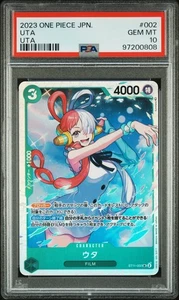 2023 One Piece CCG Uta #002 Japanese PSA 10 - Picture 1 of 2