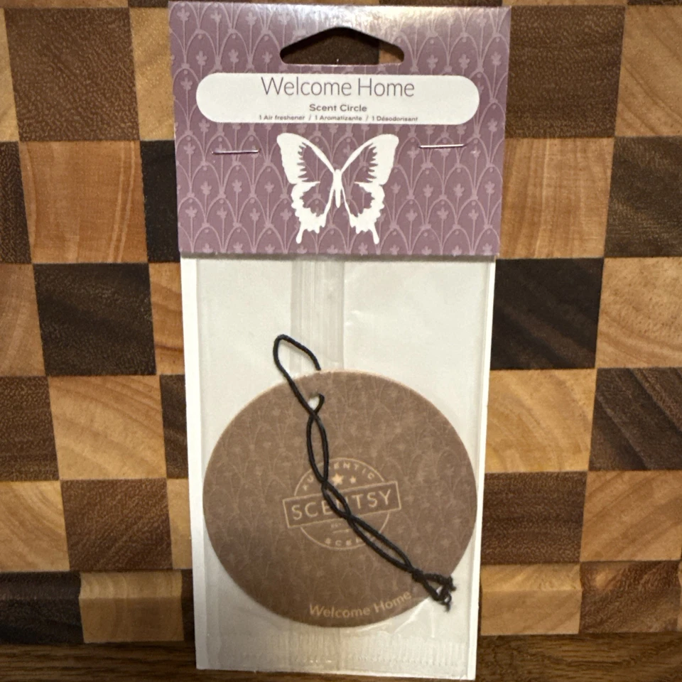 Scentsy Scent Circle - Welcome Home - Cinnamon & Spice Air Freshener NEW - Image 1 of 1