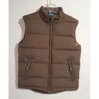 Unionbay Vintage Y2K Down Puffer Vest Size Unisex Big Kids L Womens XS/S Brown - Image 1 of 4