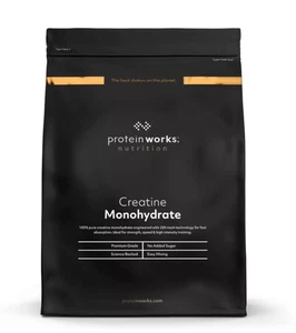 Protein Works Unflavoured Creatine Monohydrate 1 KG 100% Premium Grade BBE 2027 - Picture 1 of 7