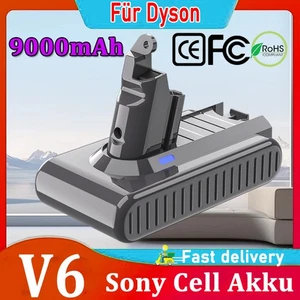 9000mAh Akku Für Dyson V6 Akku DC58 DC59 SV03 SV09 DC74 DC62 DC61 SV04 Sony Cell - Bild 1 von 10