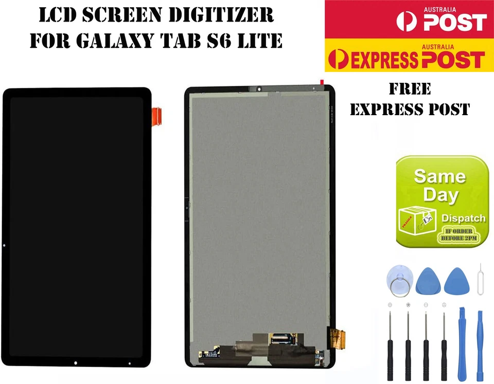 TELA LCD SAMSUNG GALAXY TAB S6 LITE 10.4" SM-P610 P615 + DIGITALIZADOR DE TELA SENSÍVEL AO TOQUE - Imagem 1 de 1
