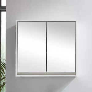 Spiegelschrank Badschrank Basic 60 x 60 cm Badspiegel Badezimmer Spiegel - Bild 1 von 5