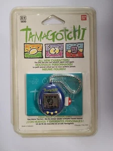 BANDAI Original Tamagotchi 1996 1997 Virtual Electronic Pet BLUE ENGLISH - Bild 1 von 2
