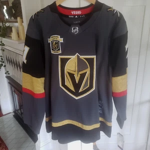 Authentic Las Vegas Golden Knights William Karlsson Adidas inaugural Jersey 56 - Picture 1 of 13
