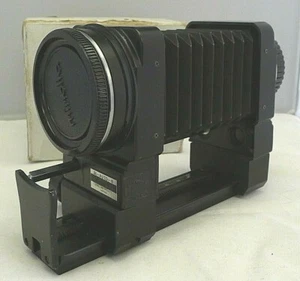 Minolta M - Auto - B Bellows Focusing Rail with MI Adapter - Vintage - Picture 1 of 10