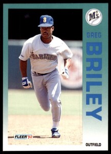 1992 Fleer Greg Briley Baseball Cards #274