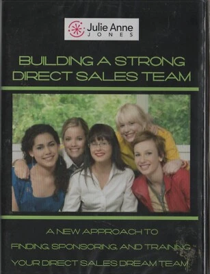 Julie Anne Jones Building a Strong Direct Marketing Sales Team CD's NEW - Image 1 of 2