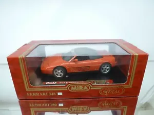MIRA 6101 FERRARI 348 TB SPIDER SOFTTOP - RED 1:18 - GOOD IN BOX - Imagen 1 de 8