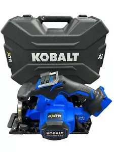 KOBALT XTR KXCS 124B-03 24V 7-1/4-IN BRUSHLESS CIRCULAR SAW W/HARDCASE 1518744 b - Picture 1 of 12