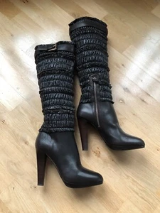 Botas Miu Miu 37.5 marrón oscuro - Imagen 1 de 14