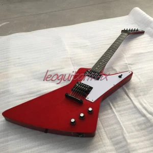 Explorer Trans rot E-Gitarre HH Tonabnehmer Mahagoni Korpus Palisander Griffbrett - Bild 1 von 7