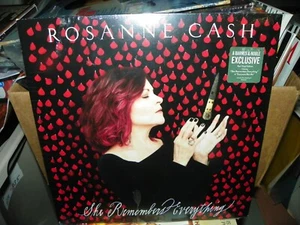 Rosanne Cash * She Remembers Everything* (2018) [SEALED] RED Colored Vinyl LP • - Picture 1 of 3