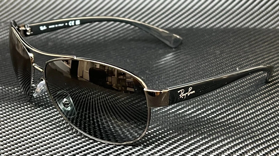 Ray Ban RB3386 004 71 Gunmetal Pilot Herren 67 mm Sonnenbrille - Bild 1 von 4
