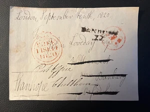 4th EARL STANHOPE - ARISTOCRAT KNOWN FOR KASPAR HAUSER - SIGNED ENVELOPE FRONT - Picture 1 of 1