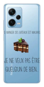 Coque en silicone imprimée compatible Xiaomi Redmi Note 12 Pro Plus Manger des g - Picture 1 of 3