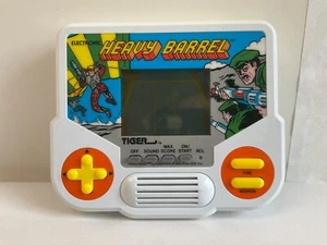 Tested ! Heavy Barrel Shooting Tank Tiger Handheld Travel Game Electronic LCD - Picture 1 of 14