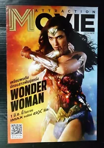 2017 Wonder Woman Gal Gadot THAILAND Theatre Brochure MEGA RARE!!! - Picture 1 of 4