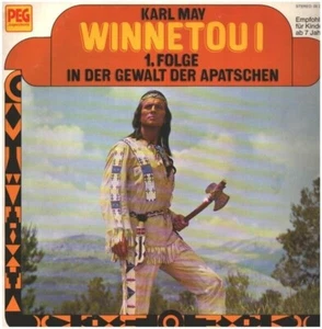 Karl May Winnetou I 1. Folge - In der Gewalt der Apachen Peg Vinyl LP - Picture 1 of 1