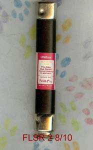 FLSR2 FUSIBILE 8/10 FLSR 2 8/10 Amp RITARDO TEMPORALE 600 VOLT - Foto 1 di 1