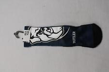 ROCK EM Men's Breathable Graphic Form Fit Padded Sole Crew Socks BL8 Blue Small 