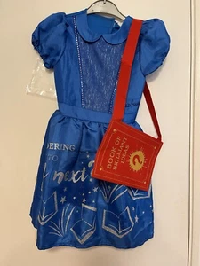 World Book Day Book Costume  Matilda Dress 4- 5 Years Old - Picture 1 of 6
