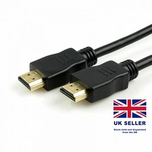 Cable HDMI de alta calidad HDTV 3D 1080P Full HD Lead 1 MTR - Imagen 1 de 2