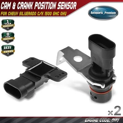 Sensor de posición del árbol de levas y cigüeñal para Chevrolet Silverado C/K 1500 GMC OHV Foto 1 de 4